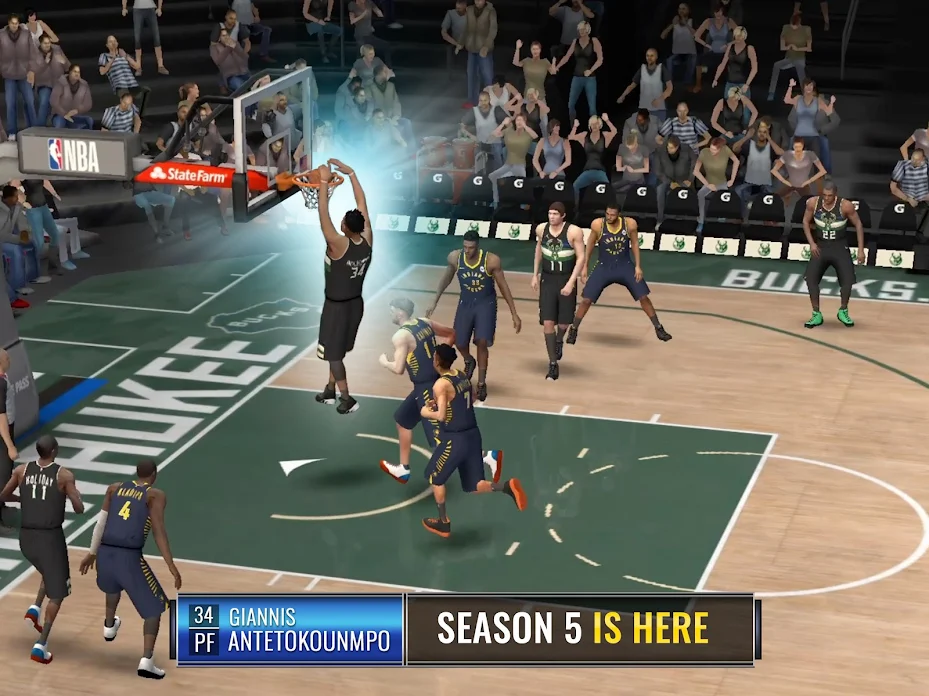 NBA Live Basketball Gameplay