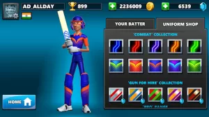 Stick Cricket Live MOD APK 1.7.22 (Always 6/Auto Hit) 8