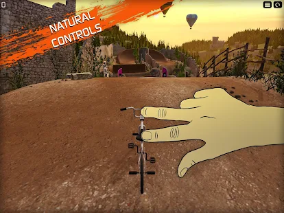 Natural controls make it easy to play Touchgrind bmx 2